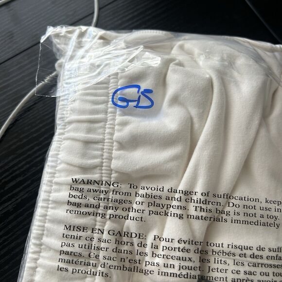 ASRV Joggers Mens Medium Cream Sweatpants DSG 0956 Micro Terry Gym Tech - Picture 13 of 13